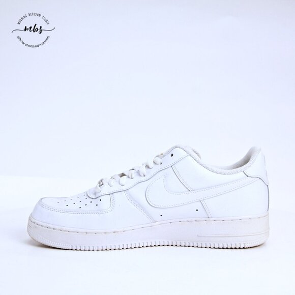Nike Air‎ Force 1 Low Top Sneakers White Men 12 main image 5